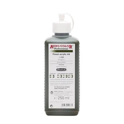 Schmincke Aero Color 250ml No:503 Olive Green