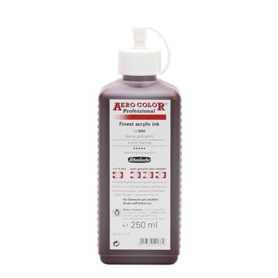 Schmincke Aero Color 250ml No:604 Burnt Sienna