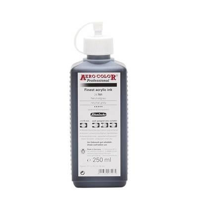 Schmincke Aero Color 250ml No:701 Natural Gray