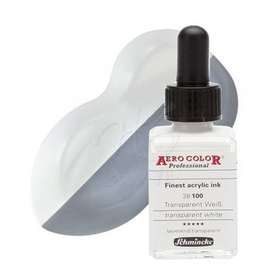 Schmincke Aero Color 28ml No:100 Transparent White