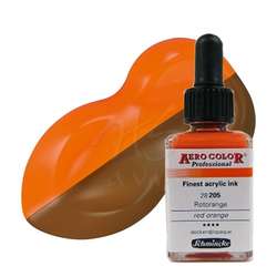 Schmincke - Schmincke Aero Color 28ml No:205 Red Orange