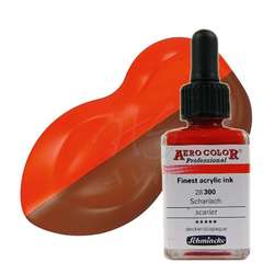 Schmincke - Schmincke Aero Color 28ml No:300 Scarlet