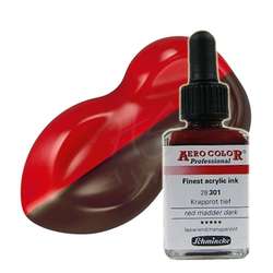 Schmincke - Schmincke Aero Color 28ml No:301 Red Madder Dark