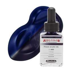 Schmincke - Schmincke Aero Color 28ml No:400 Indigo