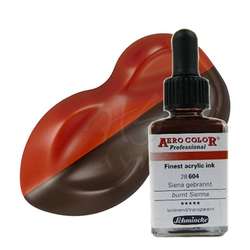 Schmincke - Schmincke Aero Color 28ml No:604 Burnt Sienna