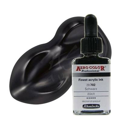 Schmincke Aero Color 28ml No:702 Black