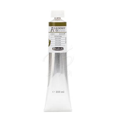 Schmincke Akademie 200ml Yağlı Boya No:504 Green Earth