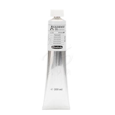 Schmincke Akademie 200ml Yağlı Boya No:102 Titanium White