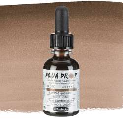 Schmincke - Schmincke Aqua Drop Sıvı Sulu Boya 30ml 660 Burnt Umber