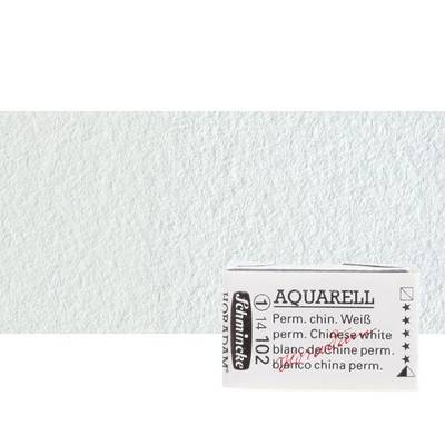 Schmincke Horadam Aquarell 1/1 Tablet 102 Permanent Chin White S1