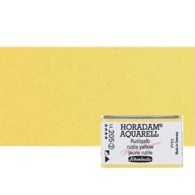 Schmincke Horadam Aquarell 1/1 Tablet 205 Rutile Yellow seri seri 3