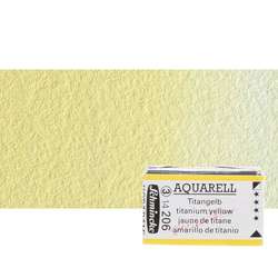 Schmincke - Schmincke Horadam Aquarell 1/1 Tablet 206 Titanium Yellow seri 3