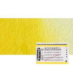 Schmincke - Schmincke Horadam Aquarell 1/1 Tablet 208 Aureolin Modern seri 3