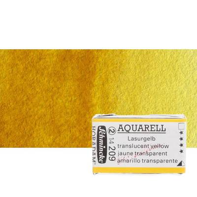 Schmincke Horadam Aquarell 1/1 Tablet 209 Translucent Yellow S2