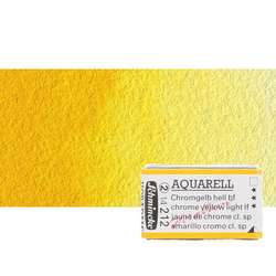 Schmincke - Schmincke Horadam Aquarell 1/1 Tablet 212 Chrome Yellow Light S2