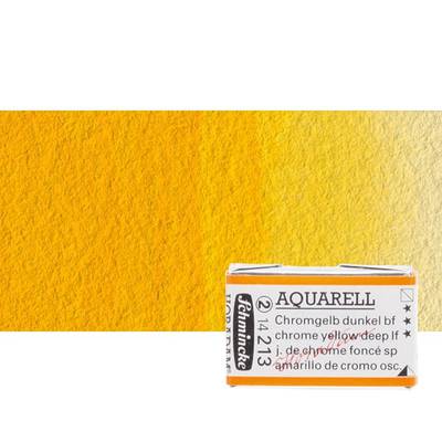 Schmincke Horadam Aquarell 1/1 Tablet 213 Chrome Yellow Deep S2