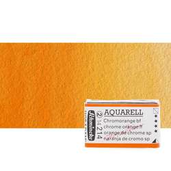 Schmincke - Schmincke Horadam Aquarell 1/1 Tablet 214 Chrome Orange seri 2