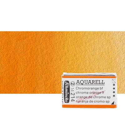 Schmincke Horadam Aquarell 1/1 Tablet 214 Chrome Orange seri 2