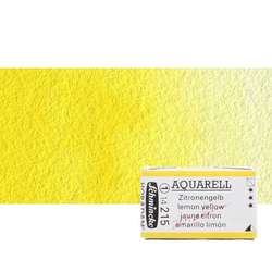 Schmincke - Schmincke Horadam Aquarell 1/1 Tablet 215 Lemon Yellow seri 1