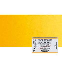 Schmincke - Schmincke Horadam Aquarell 1/1 Tablet 219 Turners Yellow seri 3