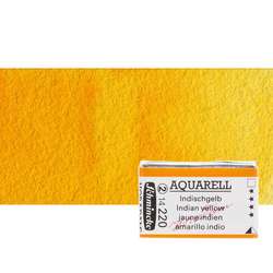 Schmincke - Schmincke Horadam Aquarell 1/1 Tablet 220 Indian Yellow seri 2