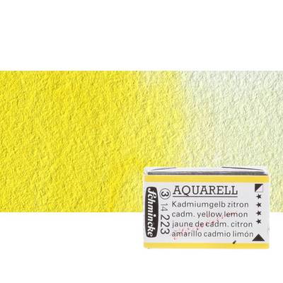 Schmincke Horadam Aquarell 1/1 Tablet 223 Cadmium Yellow Lemon S3