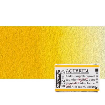 Schmincke Horadam Aquarell 1/1 Tablet 226 Cadmium Yellow Deep S3
