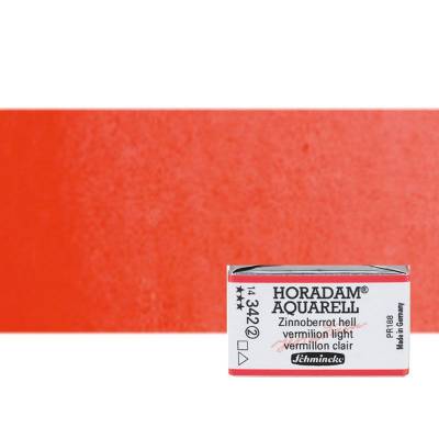 Schmincke Horadam Aquarell 1/1 Tablet 342 Vermilion Light seri 2