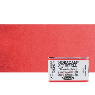 Schmincke Horadam Aquarell 1/1 Tablet 343 Quinacridone Red Light seri 3