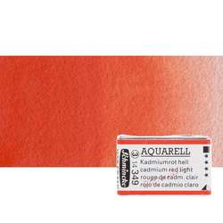 Schmincke - Schmincke Horadam Aquarell 1/1 Tablet 349 Cadmium Red Light S3