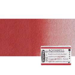Schmincke - Schmincke Horadam Aquarell 1/1 Tablet 350 Cadmium Red Deep seri 3