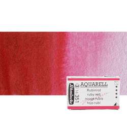 Schmincke - Schmincke Horadam Aquarell 1/1 Tablet 351 Ruby Red seri 3