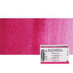 Schmincke - Schmincke Horadam Aquarell 1/1 Tablet 352 Magenta seri 3