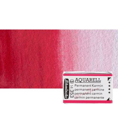 Schmincke Horadam Aquarell 1/1 Tablet 353 Permanent Carmine S3