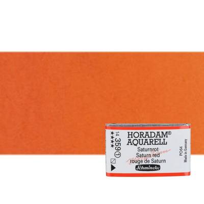 Schmincke Horadam Aquarell 1/1 Tablet 359 Saturn Red seri 1