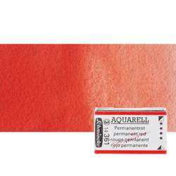 Schmincke - Schmincke Horadam Aquarell 1/1 Tablet 361 Permanent Red seri 3