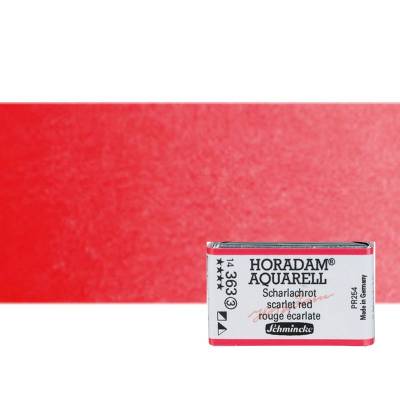 Schmincke Horadam Aquarell 1/1 Tablet 363 Scarlet Red seri 3