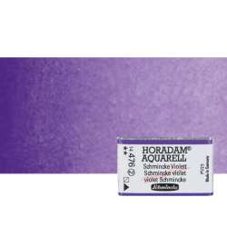 Schmincke - Schmincke Horadam Aquarell 1/1 Tablet 476 Schmincke Violet seri 2