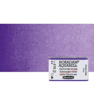 Schmincke Horadam Aquarell 1/1 Tablet 476 Schmincke Violet seri 2