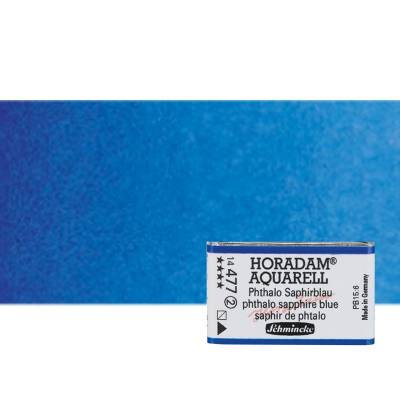 Schmincke Horadam Aquarell 1/1 Tablet 477 Phthalo Sapphire Blue seri 2