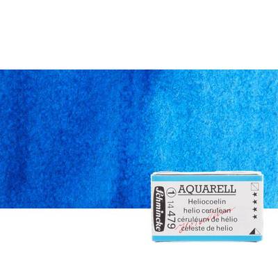 Schmincke Horadam Aquarell 1/1 Tablet 479 Helio Cerulean seri 1