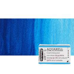 Schmincke - Schmincke Horadam Aquarell 1/1 Tablet 481 Cerulean Blue Tone S1