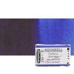 Schmincke - Schmincke Horadam Aquarell 1/1 Tablet 482 Delft Blue seri 3