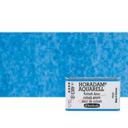 Schmincke - Schmincke Horadam Aquarell 1/1 Tablet 483 Cobalt Azure seri 4