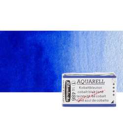 Schmincke - Schmincke Horadam Aquarell 1/1 Tablet 486 Cobalt Blue Tone seri 1