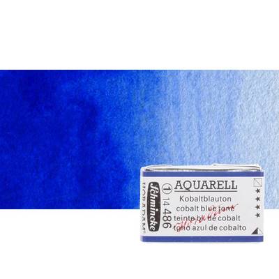 Schmincke Horadam Aquarell 1/1 Tablet 486 Cobalt Blue Tone seri 1