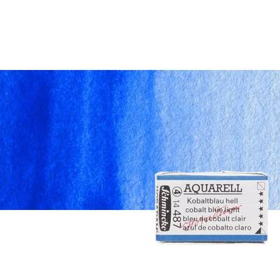 Schmincke Horadam Aquarell 1/1 Tablet 487 Cobalt Blue Light S4
