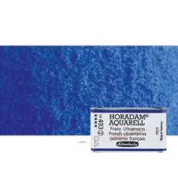 Schmincke - Schmincke Horadam Aquarell 1/1 Tablet 493 French Ultramarine seri 2