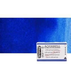 Schmincke - Schmincke Horadam Aquarell 1/1 Tablet 496 Ultramarine Blue seri 2