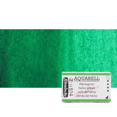 Schmincke Horadam Aquarell 1/1 Tablet 514 Helio Green seri 2